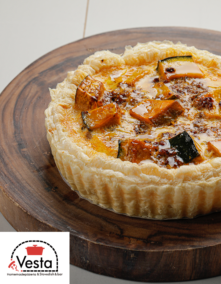 カボチャとミートソースのキッシュ【136】 デリバリー福井